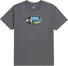 ALIEN WORKSHOP ALIEN OVAL SS TSHIRT M-GREY