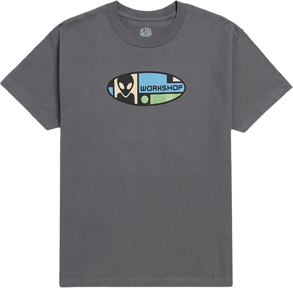 ALIEN WORKSHOP ALIEN OVAL SS TSHIRT XL-GREY