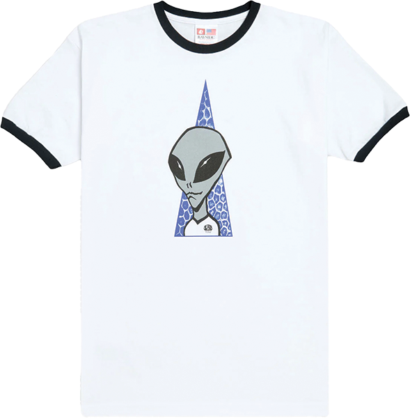 ALIEN WORKSHOP VISITOR SS TSHIRT M-WHITE