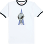 ALIEN WORKSHOP VISITOR SS TSHIRT L-WHITE