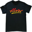ALVA OG FLAME LOGO SS TSHIRT MEDIUM BLACK