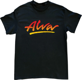 ALVA OG FLAME LOGO SS TSHIRT XLARGE BLACK