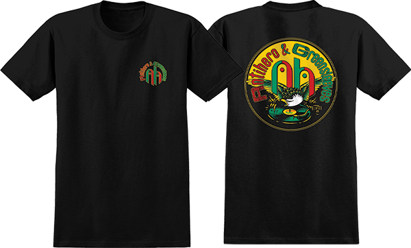 ANTI HERO GREENSLEEVES SS TSHIRT MEDIUM-BLACK