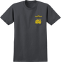 ANTI HERO TRY CONCRETE SS TSHIRT SMALL CHARCOAL