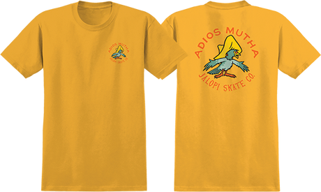 ANTI HERO ADIOS MUTHA SS S-HEATHER MUSTARD