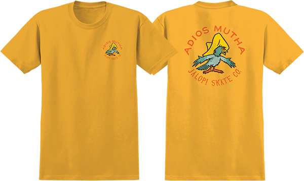 ANTI HERO ADIOS MUTHA SS S-HEATHER MUSTARD