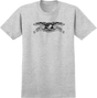 ANTI HERO BASIC EGLE SS TSHIRT SMALL ATH.HEATHER/BLK