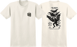 ANTI HERO CARNALES BLANCO SS TSHIRT MEDIUM-CREAM/BLACK