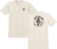 ANTI HERO ENGINEERING SS TSHIRT M-HEATHER CREAM/BLK