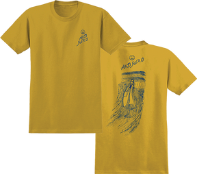 ANTI HERO EXPRESSIONS SUN SS LARGE HEATHER MUSTARD