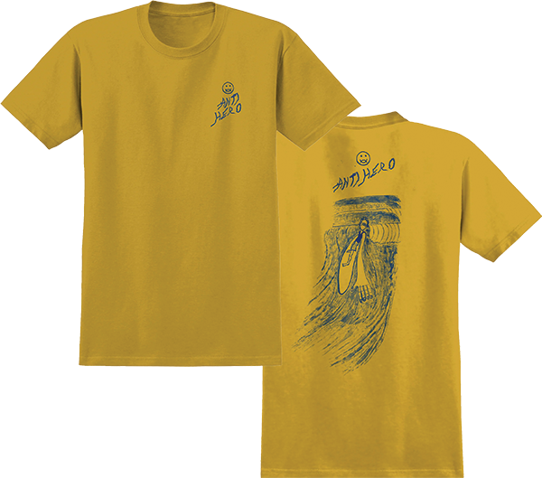ANTI HERO EXPRESSIONS SUN SS LARGE HEATHER MUSTARD