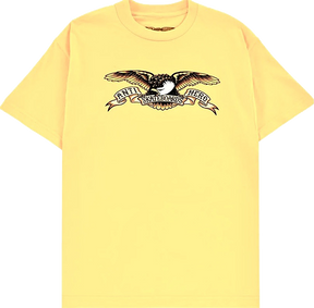 ANTI HERO EAGLE SS TSHIRT SMALL CORNSILK YEL/BLK