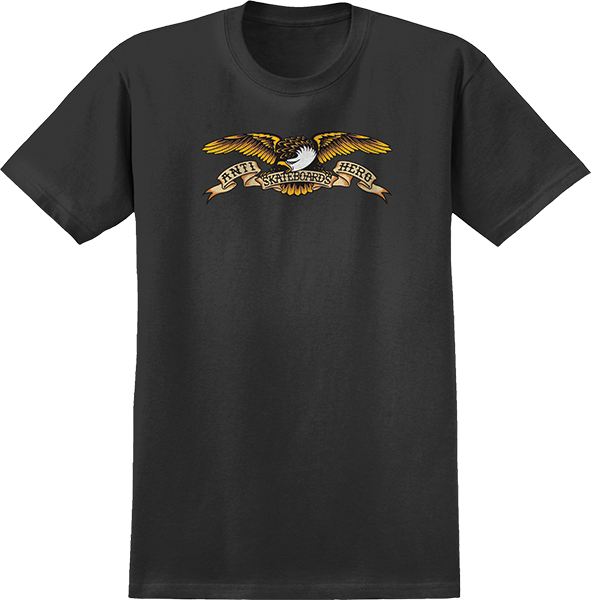 ANTI HERO EAGLE(BLACK MULTI) SS TSHIRT SMALL BAY BLACK