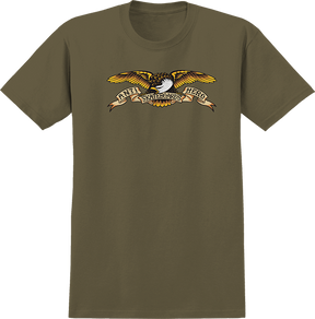 ANTI HERO EAGLE SS TSHIRT SMALL SAFARI GRN/MULTI