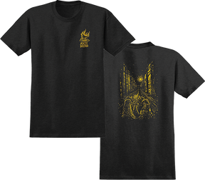 ANTI HERO FIRESIDE SS MEDIUM HEATHER ASPHALT