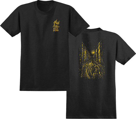 ANTI HERO FIRESIDE SS MEDIUM HEATHER ASPHALT