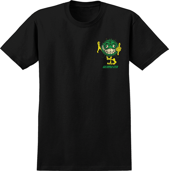 ANTI HERO ASPHAULT ANIMALS SS TSHIRT LARGE BLACK