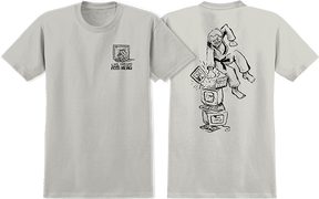 ANTI HERO I HATE COMPUTERS SS TSHIRT XLARGE ICE GREY