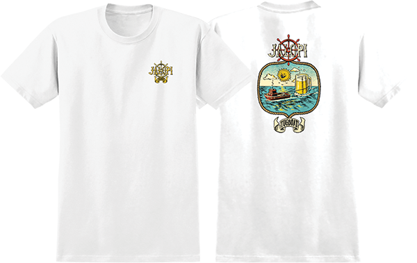 ANTI HERO JALOPI TUGBOAT SS TSHIRT SMALL WHITE