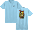 ANTI HERO JALOPI YARDBIRD SS TSHIRT S-HEATHER LIGHT BLUE