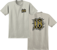 ANTI HERO MEDIEVAL SS TSHIRT XLARGE HEATHER CREAM
