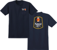 ANTI HERO NATTY REVS POCKET SS TSHIRT S-NAVY