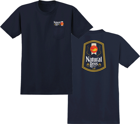 ANTI HERO NATTY REVS POCKET SS TSHIRT S-NAVY