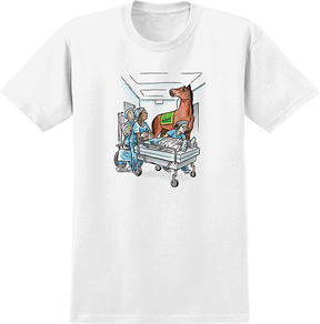 ANTI HERO OCTAGON SS SMALL WHITE