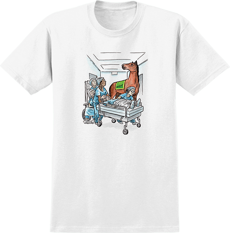ANTI HERO OCTAGON SS SMALL WHITE