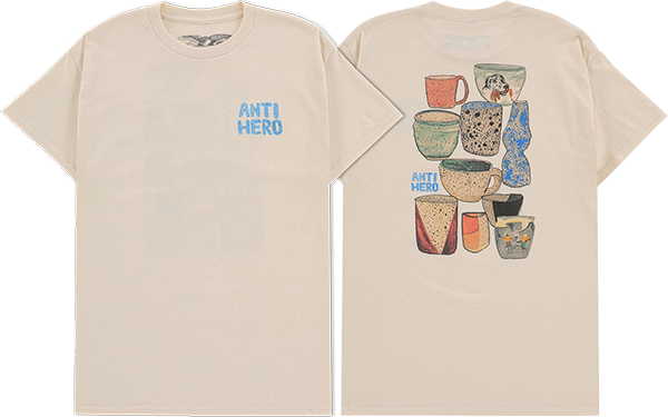 ANTI HERO OUT OF STEP SS SMALL NATURAL