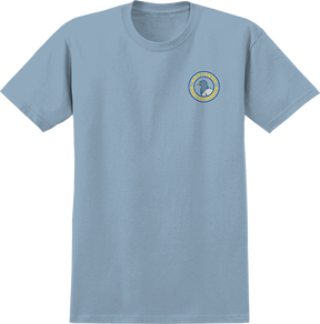 ANTI HERO PIGEON ROUND SS TSHIRT LARGE  LT.BLUE/MULTI