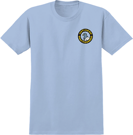 ANTI HERO PIGEON ROUND SS TSHIRT SMALL LIGHT BLUE