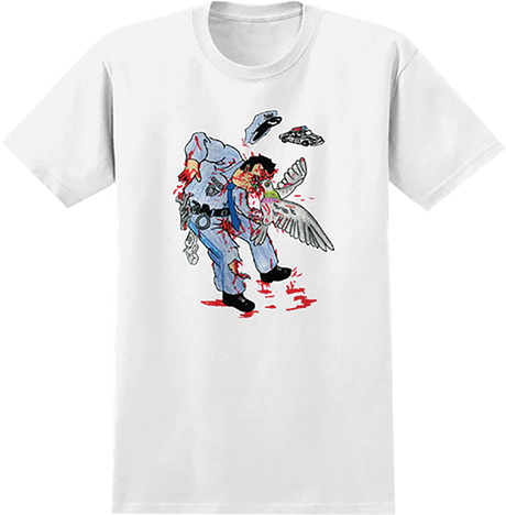 ANTI HERO PIGEON ATTACK SS TSHIRT MEDIUM WHITE