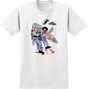 ANTI HERO PIGEON ATTACK SS TSHIRT MEDIUM WHITE