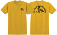 ANTI HERO ROCK DOVE SS TSHIRT MEDIUM-MUSTARD HEATHER/BLK