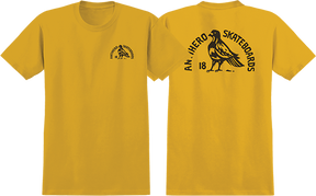 ANTI HERO ROCK DOVE SS TSHIRT XLARGE MUSTARD HEATHER/BLK