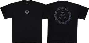 APRIL FULL CIRCLE SS TSHIRT LARGE BLACK