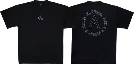 APRIL FULL CIRCLE SS TSHIRT LARGE BLACK