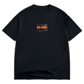 APRIL RUSTED OVER SS TSHIRT SMALL BLACK