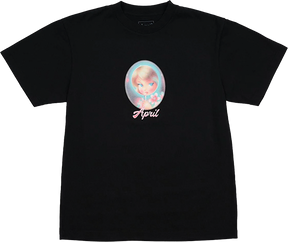 APRIL VANITY SS TSHIRT L-BLACK