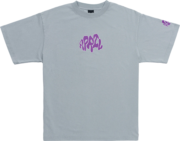 APRIL WARPED SS TSHIRT SMALL GREY