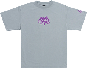 APRIL WARPED SS TSHIRT SMALL GREY