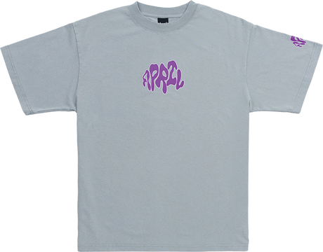 APRIL WARPED SS TSHIRT XLARGE GREY