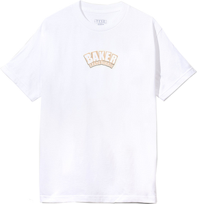 BAKER ARCH SS TSHIRT SMALL WHT/CREAM