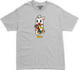 BAKER BUNNY SS TSHIRT XLARGE HEATHER GREY