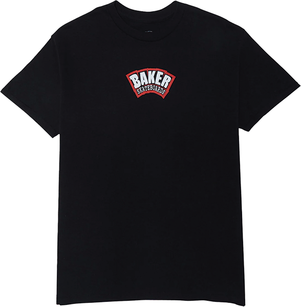 BAKER ARCH LOGO SS MEDIUM BLK RED