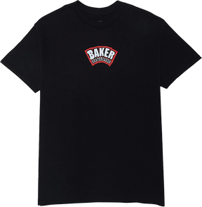 BAKER ARCH LOGO SS MEDIUM BLK RED