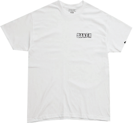 BAKER UNO SS TSHIRT SMALL-WHT/BLK