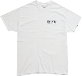 BAKER UNO SS TSHIRT MEDIUM-WHT/BLK