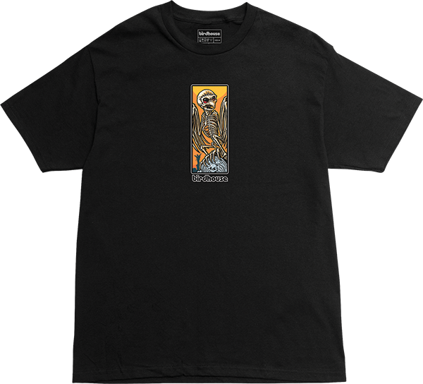BIRDHOUSE SECOND LIFE SS TSHIRT SMALL BLK